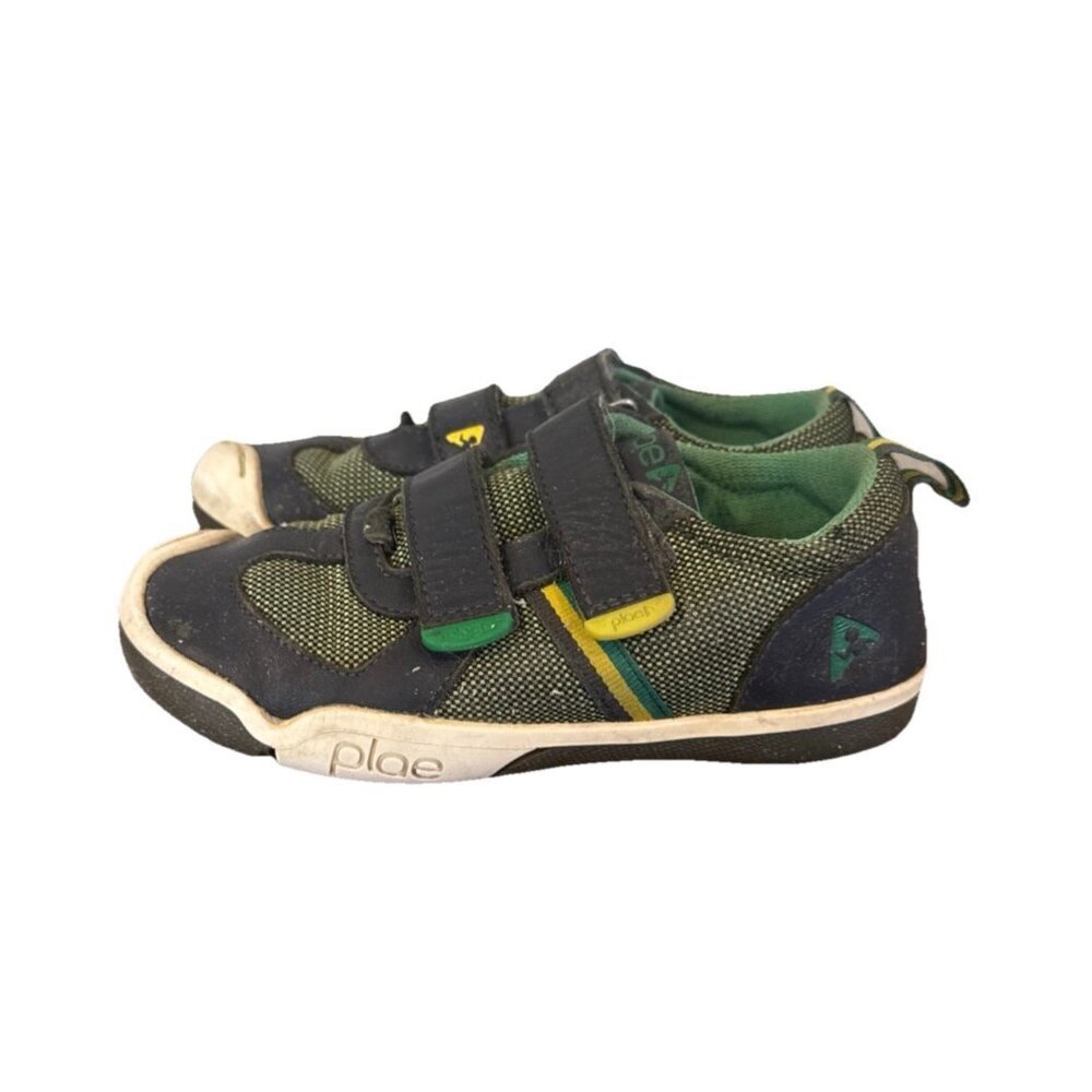 Plae Charlie WP Kids Sneakers Play Shoes Size 11.5 Blue Green Toddler